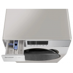 SHARP 聲寶 ES-W850K-W 8.5公斤 1200轉 前置式洗衣機 | J-TECH變頻、蒸氣護理、1級能源用水