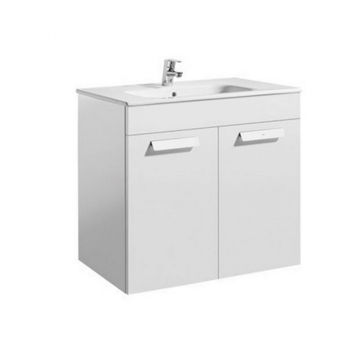 ROCA Debba 一體式面盆+雙開門面盆櫃連櫃腳套裝 - A32799V000 + A856821000