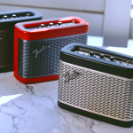 Fender FNP2-003-RGM Newport 2 便攜式藍牙喇叭 (紅色/鋼鈦灰) - Duo Mode、3單元30W輸出