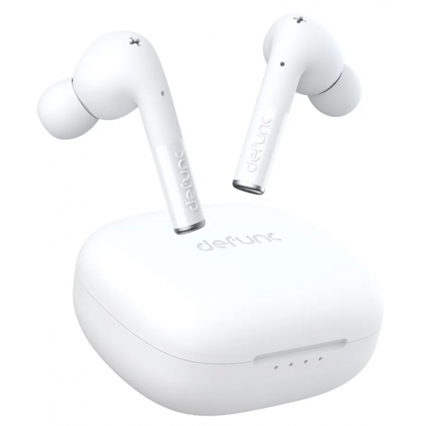 Defunc D4342 True Entertainment 真無線耳機 (白色) - 60ms低延時、模擬3D音效