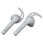 Defunc D4336 True Sport 真無線耳機 (銀色) - IPX5防水、ENC通話降噪、30°可旋轉耳膠