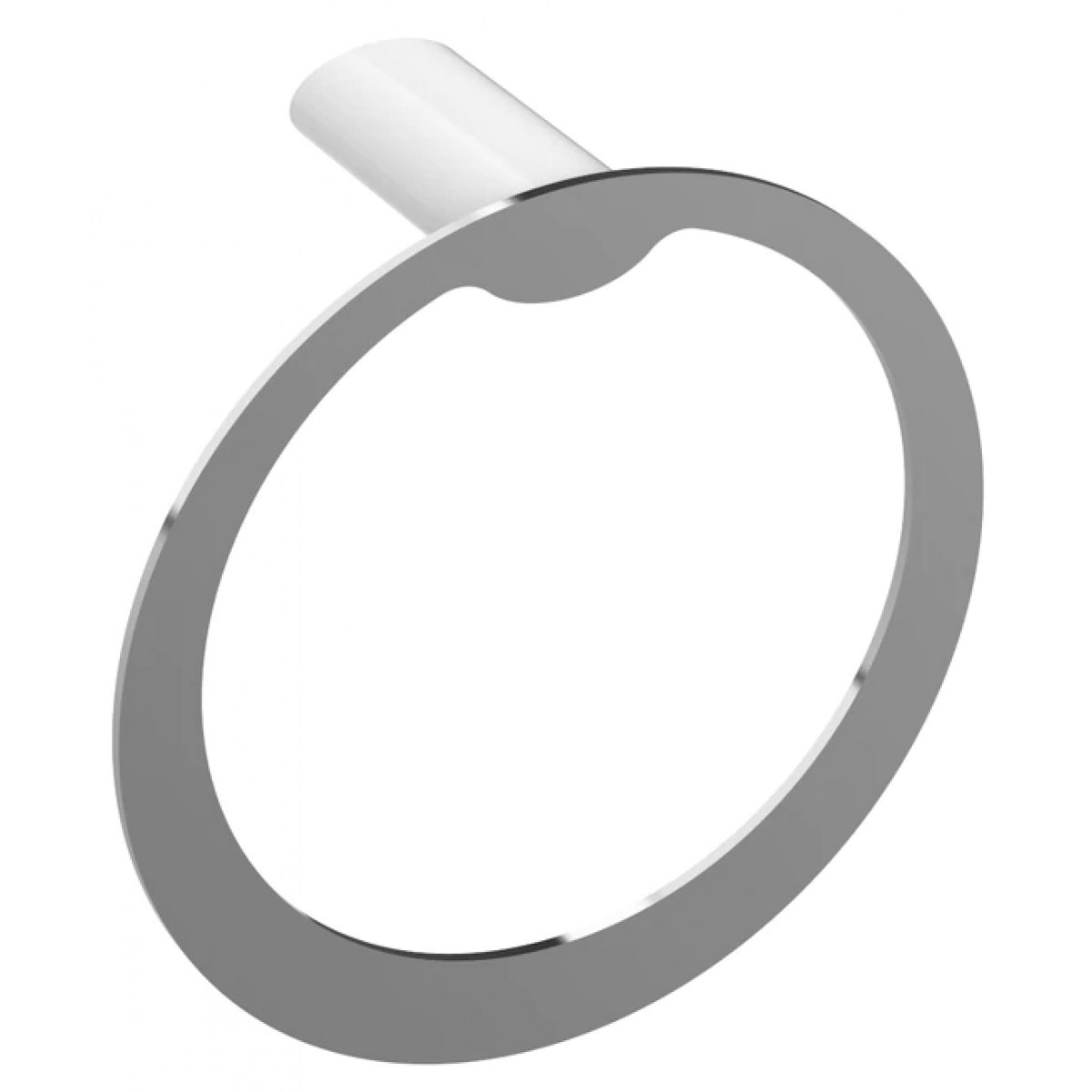 Infinite 1001399-45 Nuuk 毛巾環 (啞光白色)