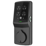 Lockly PGD728F-MB Secure Plus 智能平頭電子門鎖 (啞黑色)