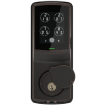Lockly PGD728F-VB Secure Plus 智能平頭電子門鎖 (3D指紋+密碼+藍牙+鎖匙)