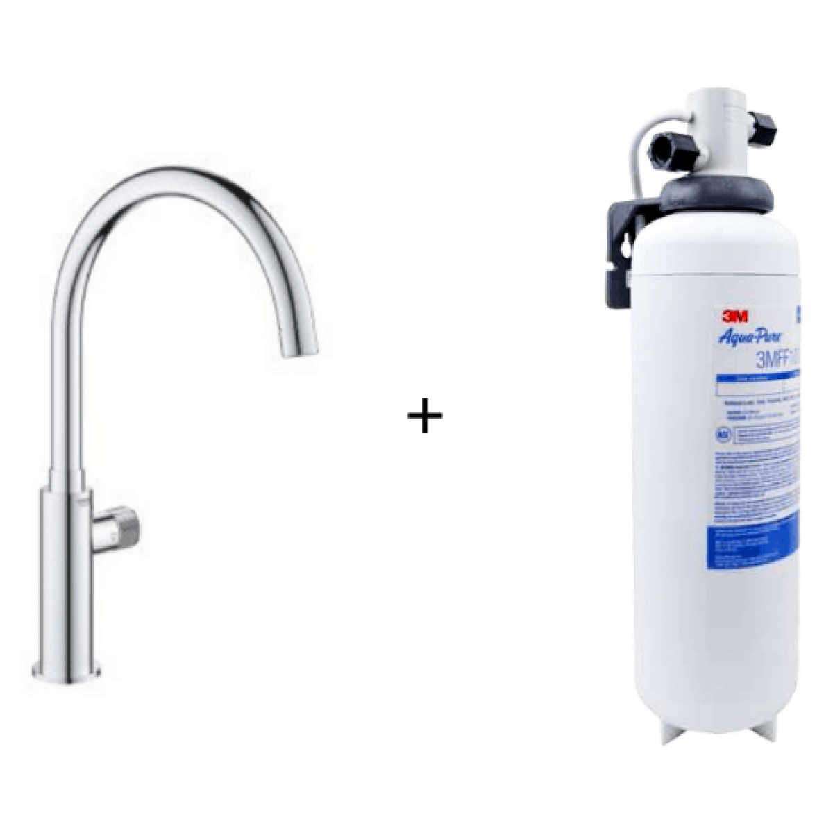 3M FF100 濾水系統連Grohe 31724000 淨水水龍頭