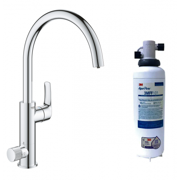 3M FF100 濾水系統連Grohe 31722000 廚房水龍頭