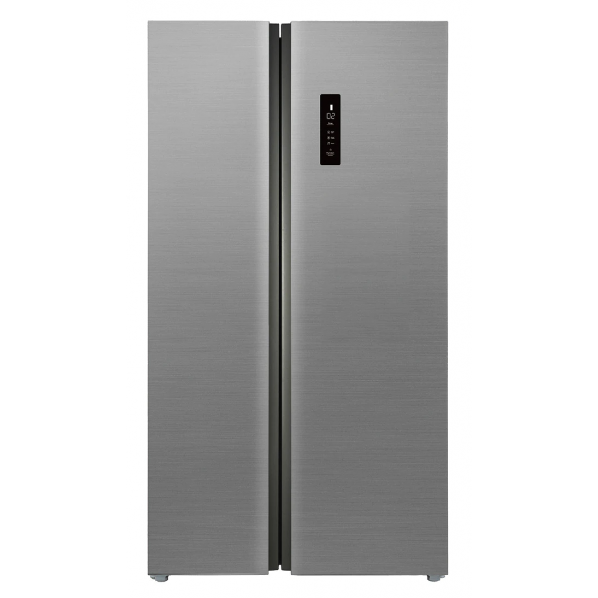 KANEDA 金田 KF-663SBSVS 612L對門式雪櫃 (星爵銀) - 雙變頻、獨立制冷、風冷無霜