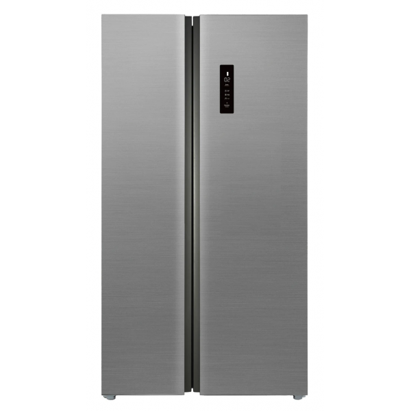 KANEDA 金田 KF-663SBSVS 612L對門式雪櫃 (星爵銀) - 雙變頻、獨立制冷、風冷無霜