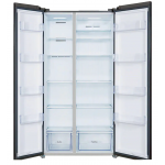 KANEDA 金田 KF-663SBSVS 612L對門式雪櫃 (星爵銀) - 雙變頻、獨立制冷、風冷無霜