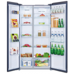 KANEDA 金田 KF-663SBSVS 612L對門式雪櫃 (星爵銀) - 雙變頻、獨立制冷、風冷無霜