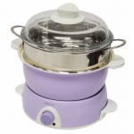 Gemini GMC7V 700W Multi-functional Shabu Shabu Steam Fry Cooker (Purple)