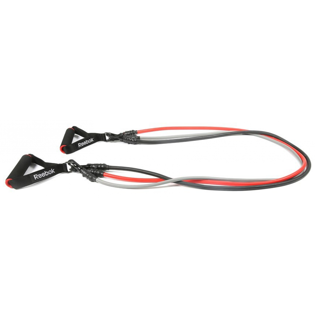 Reebok FIT200 阻力帶套裝 - 三段可折阻力，高密度泡棉手把