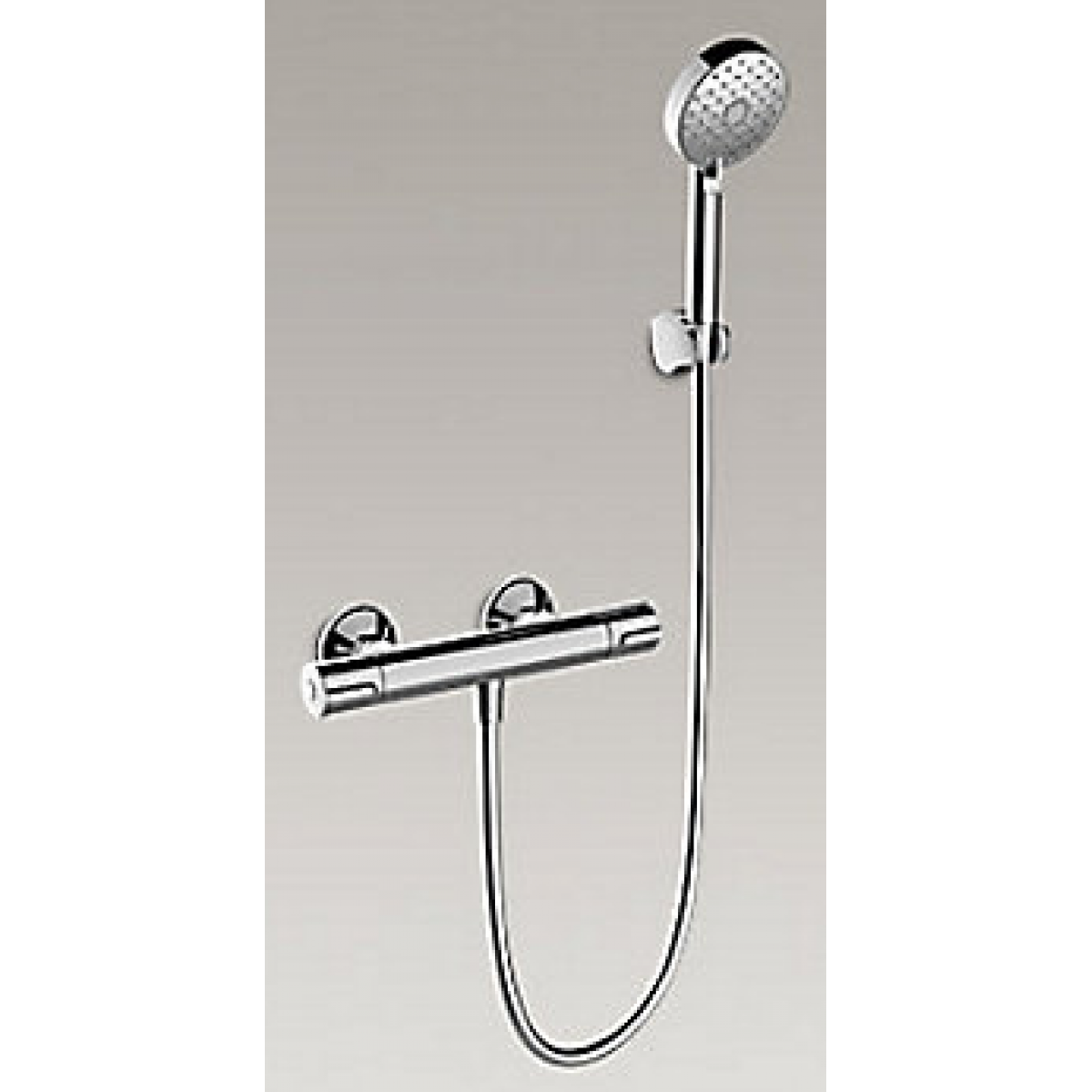 Kohler Accliv 恆溫淋浴龍頭 - 拋光鍍鉻，冰涼觸感，附Awaken手持花灑