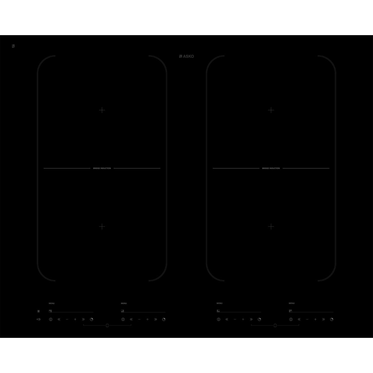 ASKO HI1655G 65厘米 嵌入式4頭電磁爐 (Bridge Induction™ 橋接功能)