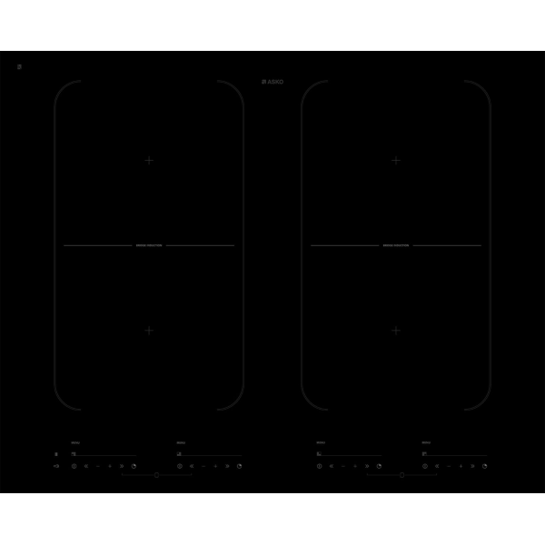 ASKO HI1655G 65厘米 嵌入式4頭電磁爐 (Bridge Induction™ 橋接功能)