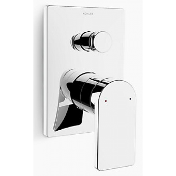 Kohler K-73108T-B4-CP Composed系列入牆式浴缸/淋浴面板及閥芯 (拋光鍍鉻)