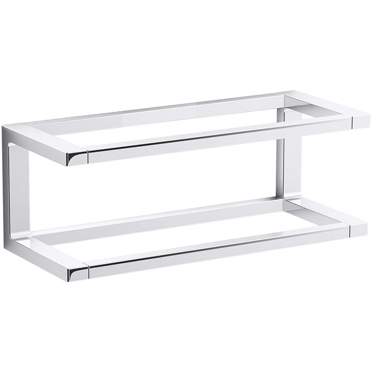 Kohler K-27353T-CP 300mm Stages 置物架 (拋光鍍鉻) - 極簡設計，完美搭配