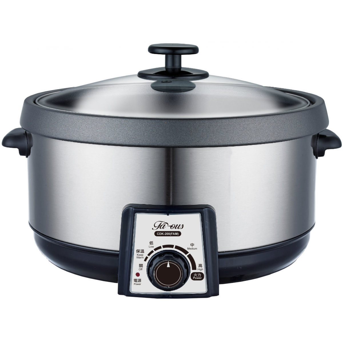 Famous 法國名家 CDK-200 多功能桑拿電火鍋 (2000W)