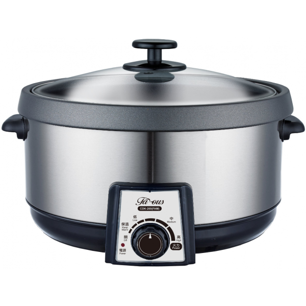 Famous 法國名家 CDK-200 多功能桑拿電火鍋 (2000W)