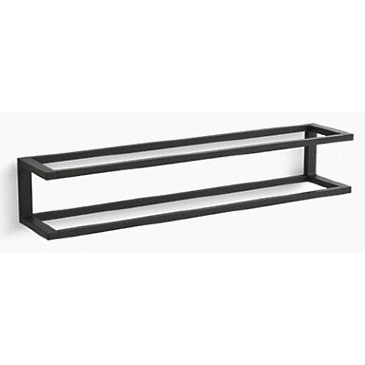 Kohler K-27352T-BL 600mm Stages 置物架 (黑色) - 自由搭配，人性化設計