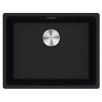 Franke MRG610-52 Maris 花崗岩 單昇盆 (瑪瑙黑色)