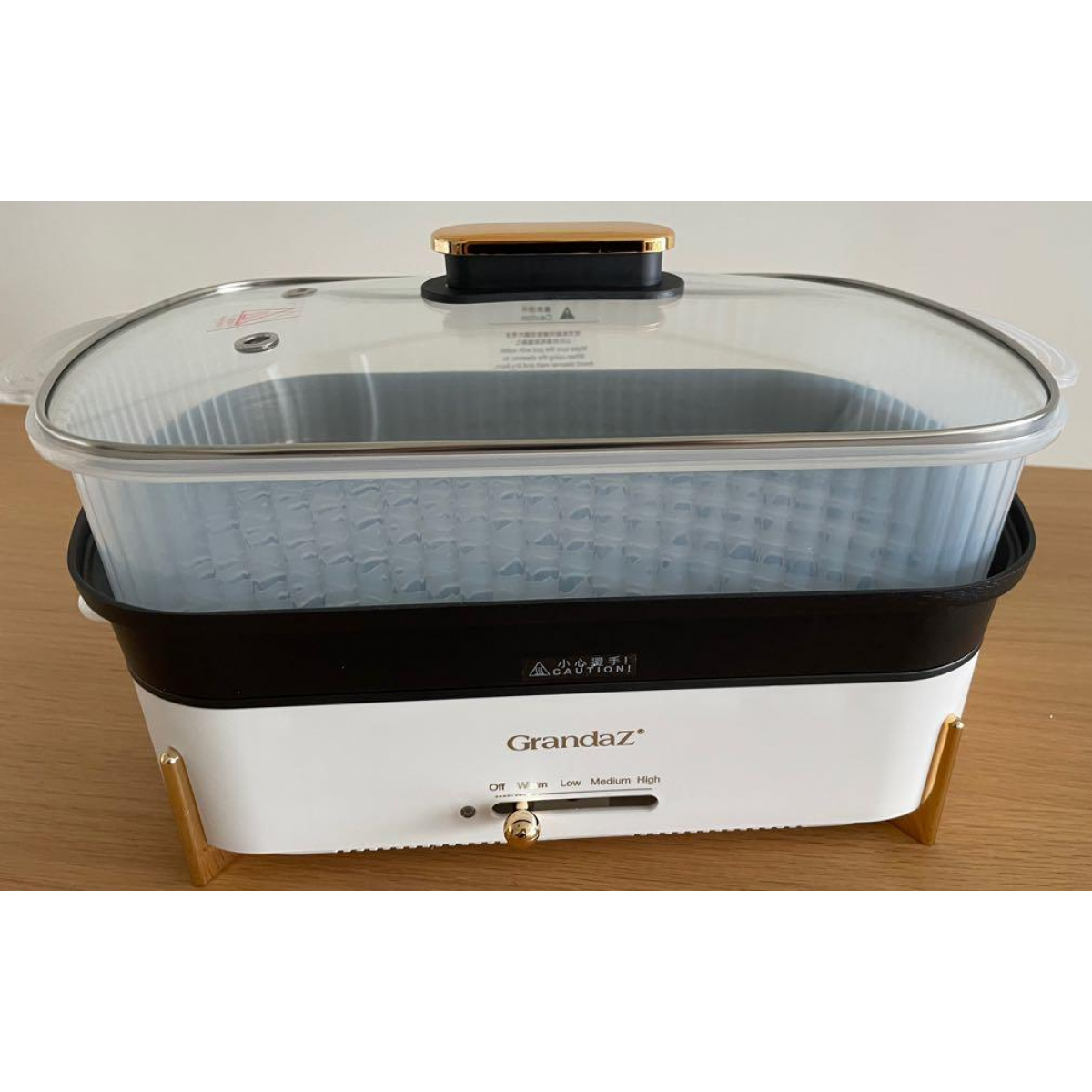 GrandaZ GD-MEC001-WH 多功能蒸烤電煮鍋