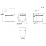 Kohler K-77797MY-0 EIR 智能座廁 - 一鍵消毒、電解水UV殺菌、自動開合