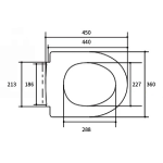 Kohler K-8827T-0 Odeon 緩降廁板
