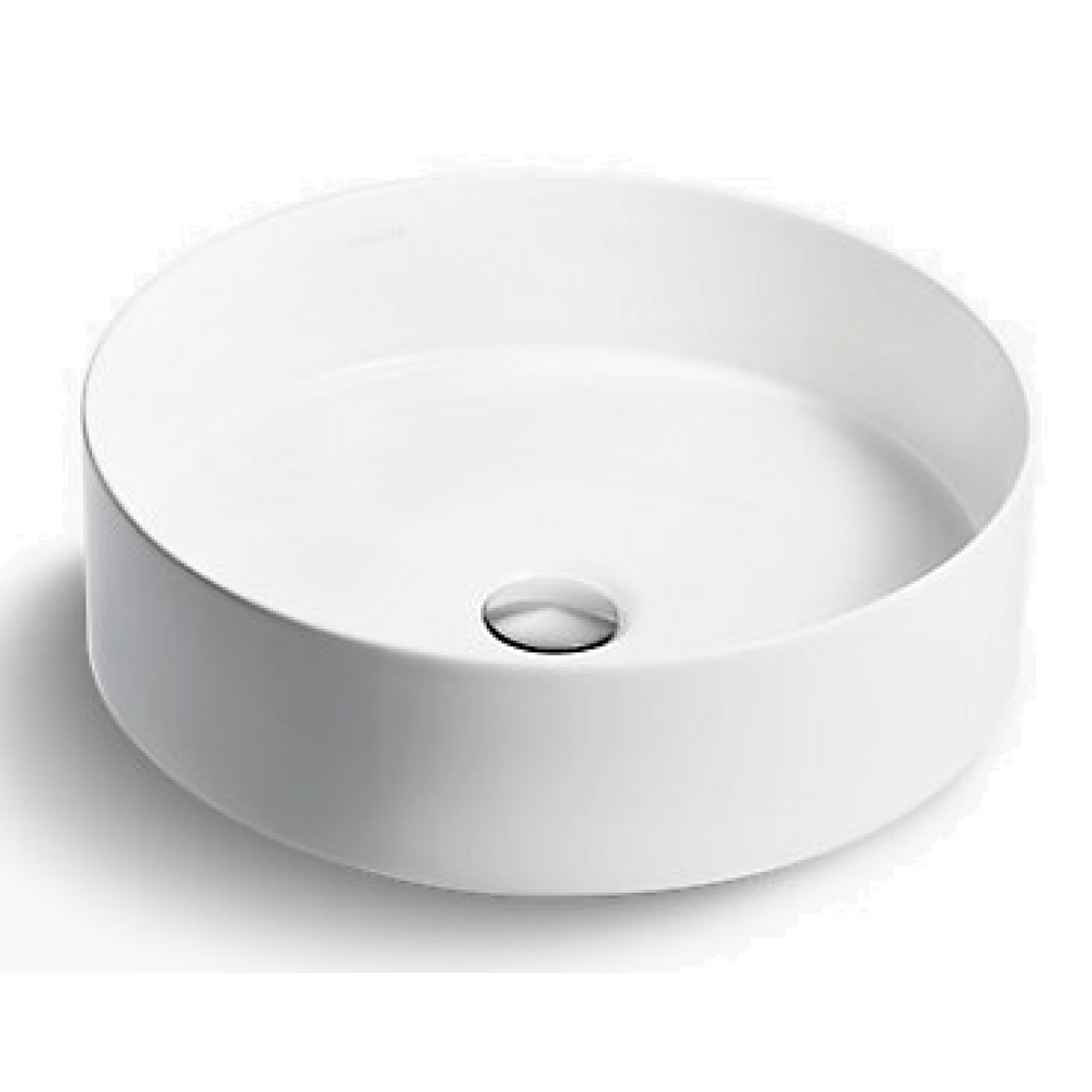 Kohler K-90012T-0 Mica 16吋 圓形檯上式面盆 (白色)