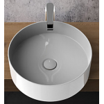 Kohler K-26677T-0 Mica 圓形半崁式面盆