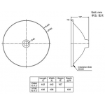 Kohler K-96118T-G81 Carillon 圓形檯上式面盆 (閃爍白雪色)