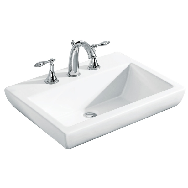 Kohler K-14715X-8-0 Parliament 24吋檯上式面盆 (8吋龍頭孔)