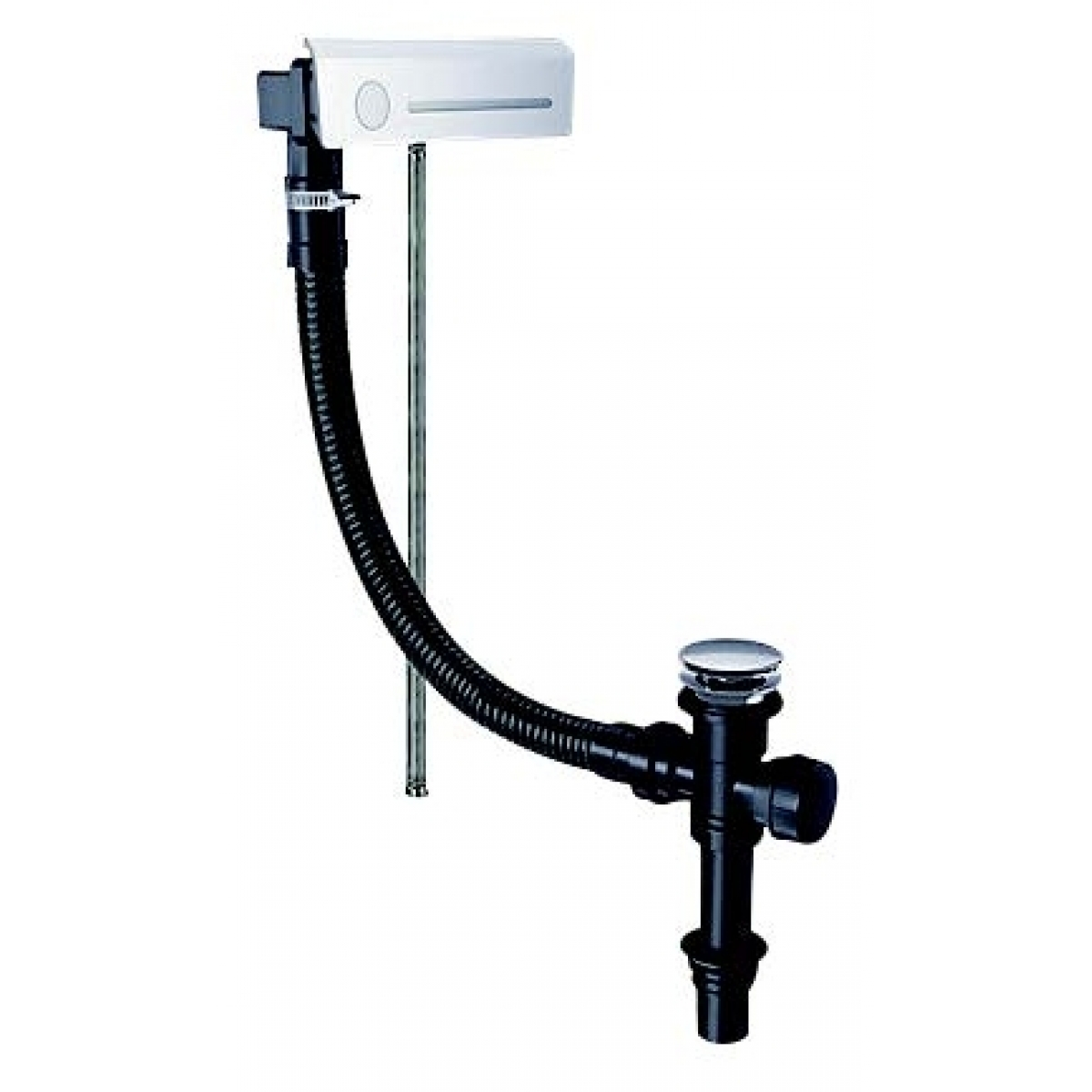 Kohler K-20609T-CP 1.5米 Volute三合一浴缸排水 (拋光鍍鉻)