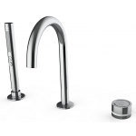 Kohler K-22328T-7-CP DTV Mode 缸邊式浴缸花灑龍頭組合套裝 (拋光鍍鉻)