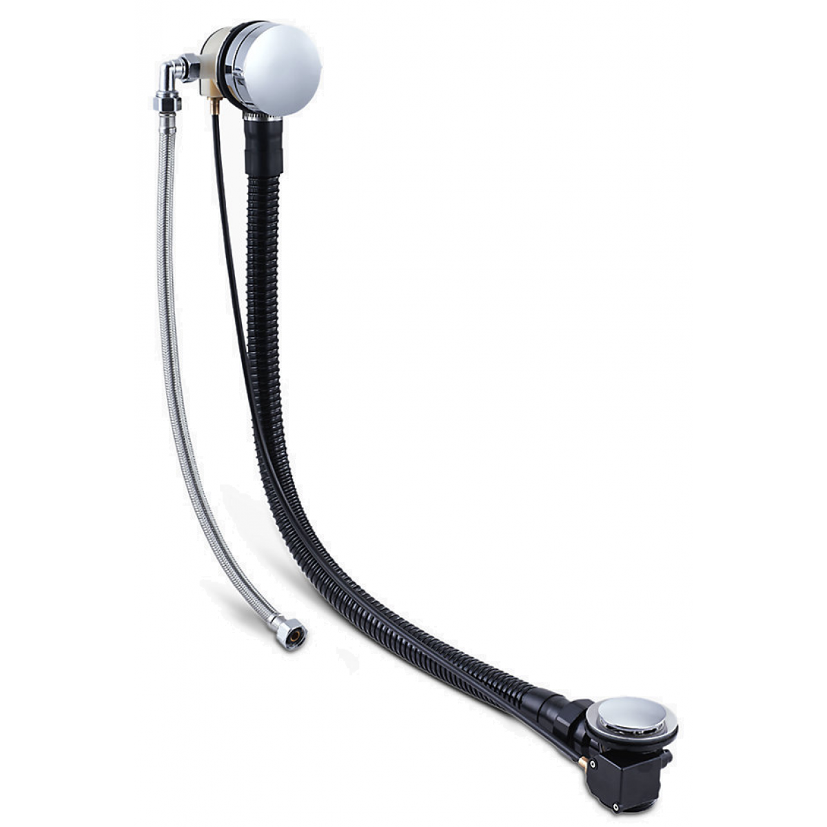 Kohler K-18667T-CP Bliss整體化排水 (拋光鍍鉻)