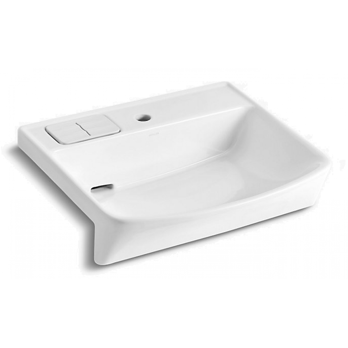 Kohler K-21915T-1-0 Family Care 半崁式面盆 (單龍頭孔)