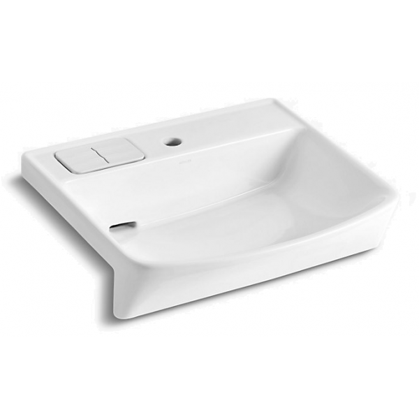 Kohler K-21915T-1-0 Family Care 半崁式面盆 (單龍頭孔)