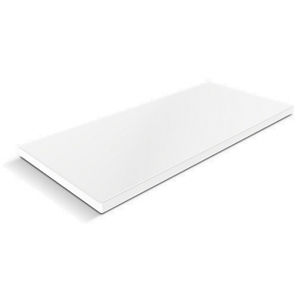 Kohler K-27356T-0 26厘米 Stages置物底盤 (白色)：自由搭配，人性化設計，適用多種空間