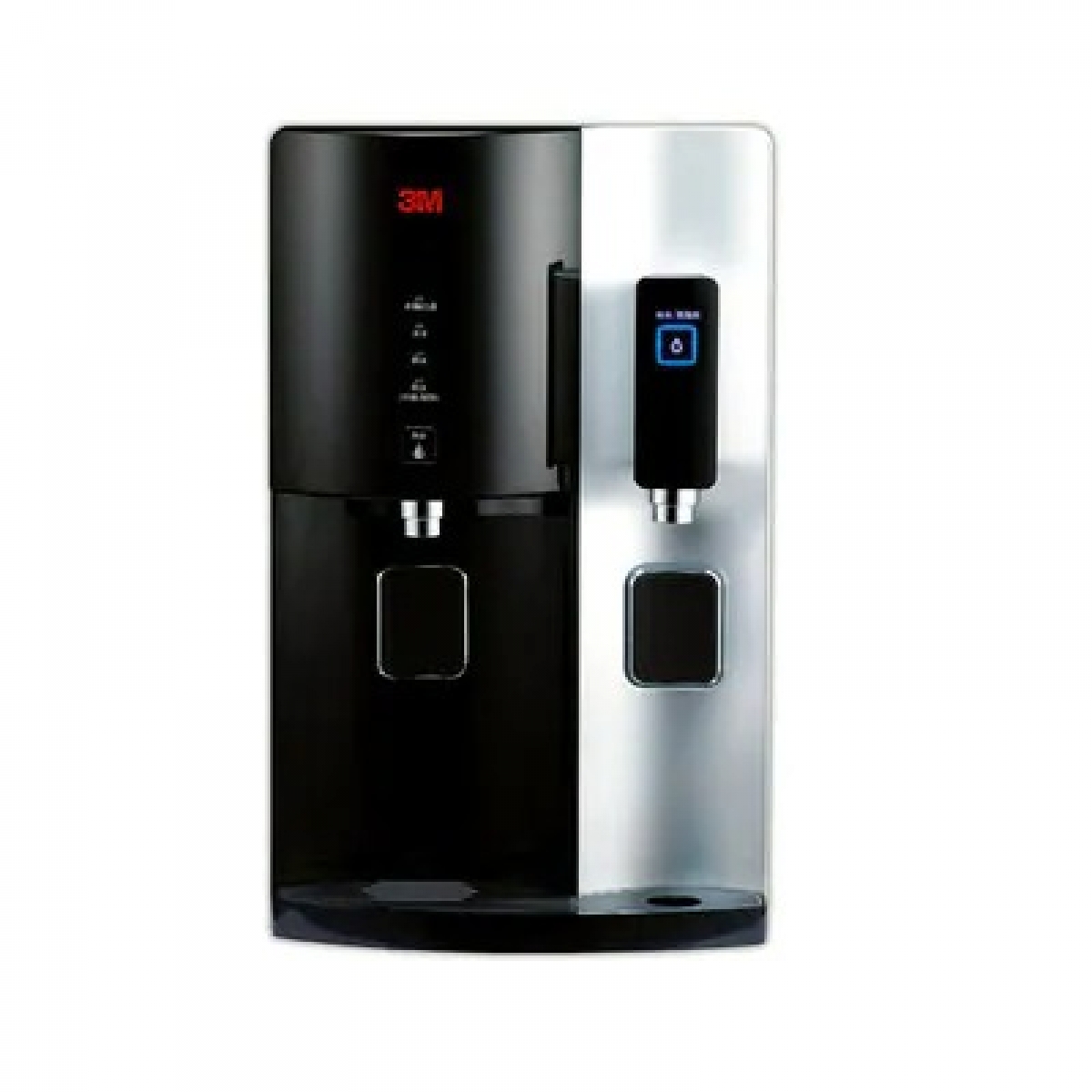 3M HCD-2桌上型過濾系統飲水機 (黑色)：雙重殺菌，NSF/ANSI認證濾芯，連續出水功能