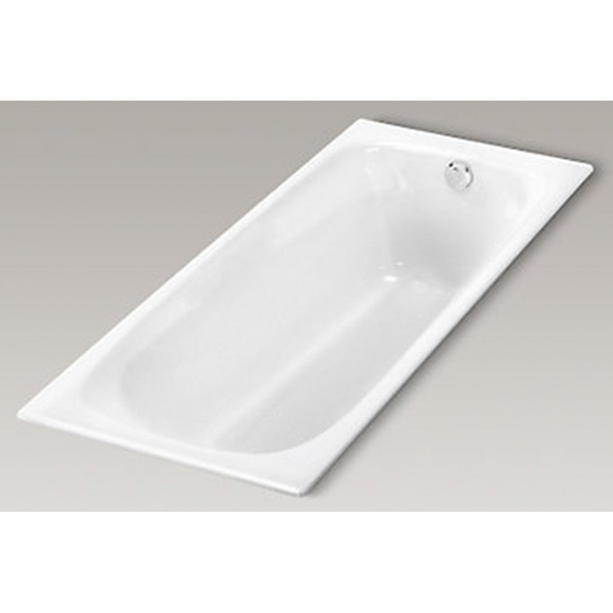 Kohler K-17502H-0 MELANIE 1.5米 鑄鐵浴缸 - 優秀保溫，防滑表面