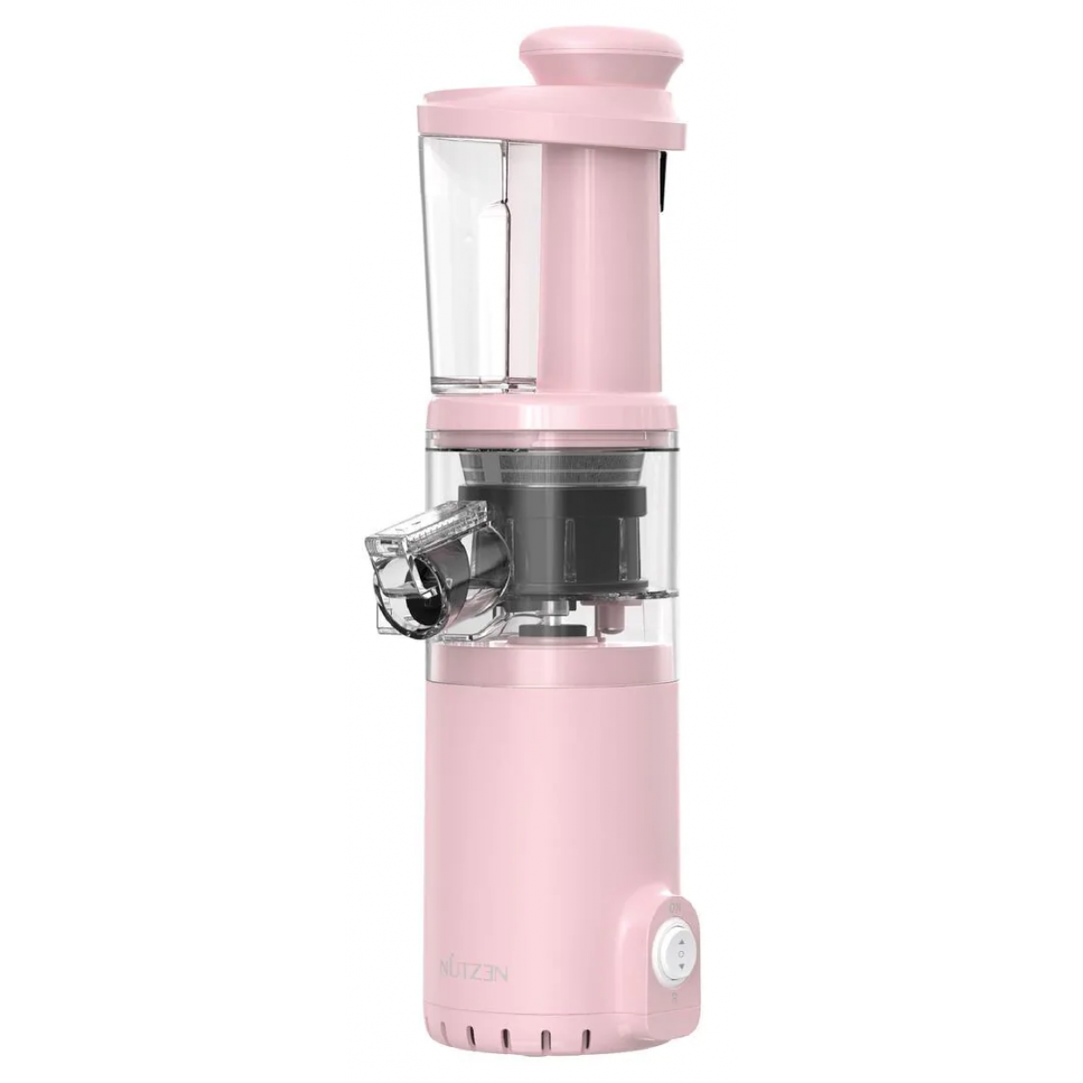 Nutzen 樂斯MSL-11P充電式迷你慢磨原養機 (粉紅色)：USB充電，60W功率，多功能用途