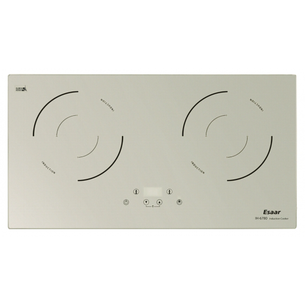 薏莎 Esaar IH-6780 GD 65厘米 雙頭電磁爐 - 嵌入式/座枱兩用