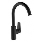 Kohler K-74053K-4-BL Taut™ CW Tube Spout Kitchen Faucet (Matte Black)
