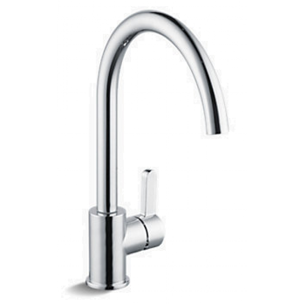 Kohler K-25980K-4-CP Atom旋轉立式廚房龍頭 (拋光鍍鉻色)