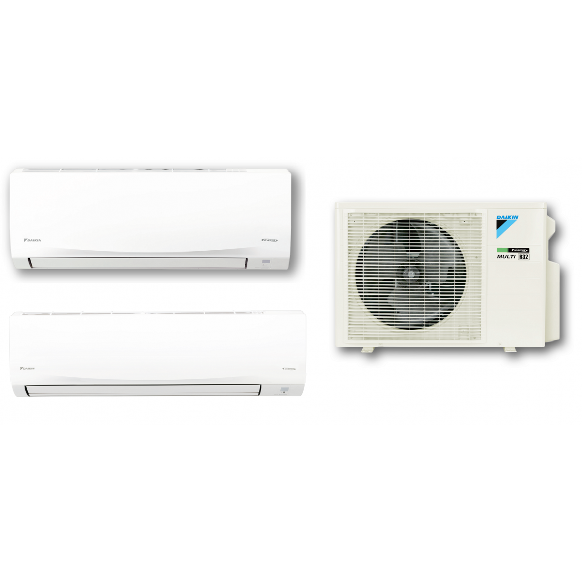 大金 Daikin MKC70SVMN+CTKC25RVMN+CTKC50SVMN 變頻淨冷多聯型分體冷氣機 (1.0匹+2.0匹)