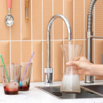 Quooker 3NRCHR Nordic Round 一體式飲水龍頭 (拋光鍍鉻) + PRO3 滾水水箱