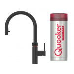 Quooker 3XBLK Flex 帶有軟管一體式水龍頭 + PRO3 滾水水箱 (霧面黑色)