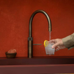 Quooker 3FRPTN Fusion Round 一體式水龍頭連PRO3滾水水箱 (復古黃銅)