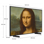 SAMSUNG 三星 QA43LS03BAJXZK 43吋 The Frame QLED 4K智能電視 霧面屏幕