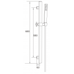 Well Bloom Italy 3SET165RM 165系列拉絲玫瑰金色3件龍頭套裝